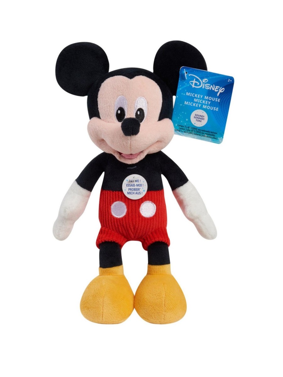 Disney Sounds Small 9 Plush - Mickey Mouse - Game On Toymaster Store