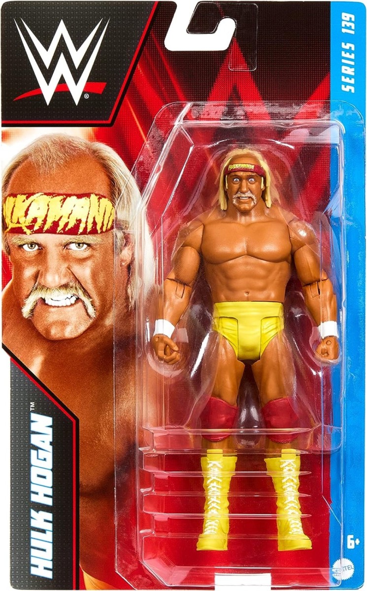 Mattel WWE Hulk Hogan Action Figure - Series 139 HKP36 - Game On ...