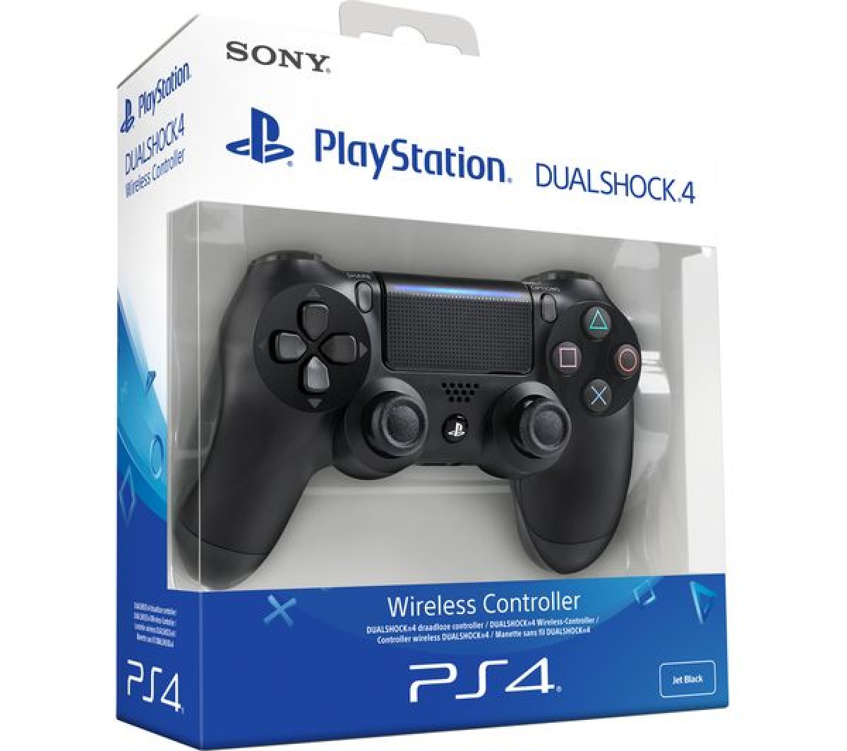 PlayStation DualShock 4 V2 Controller Black - Game On Toymaster