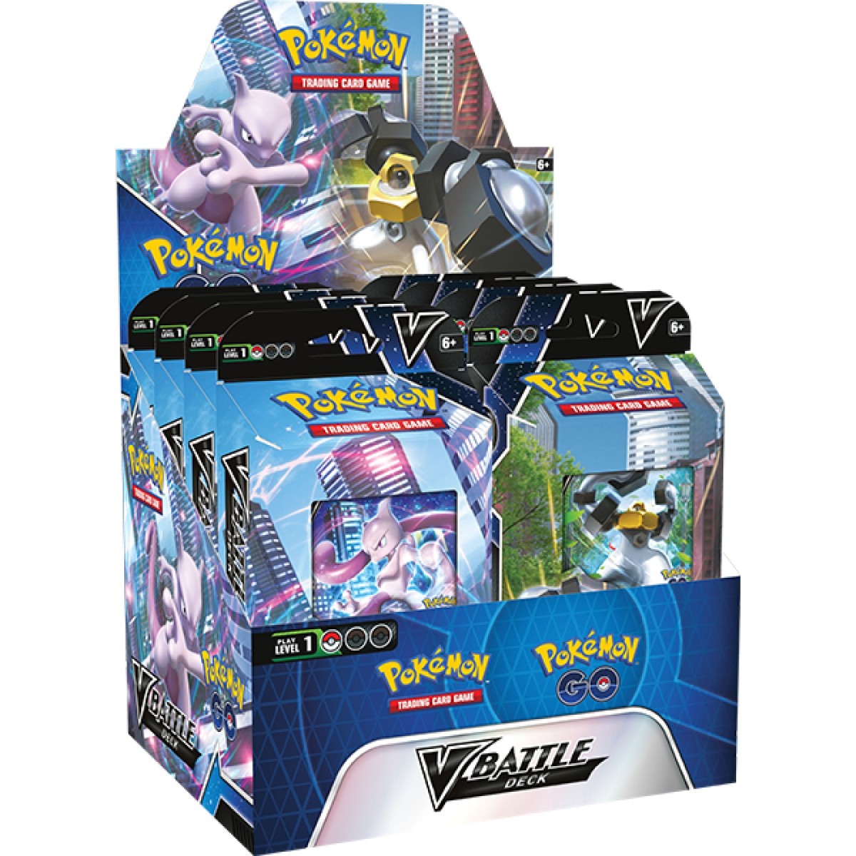 Pokemon Pokémon GO V Battle Deck Mewtwo V or Melmetal V Game On