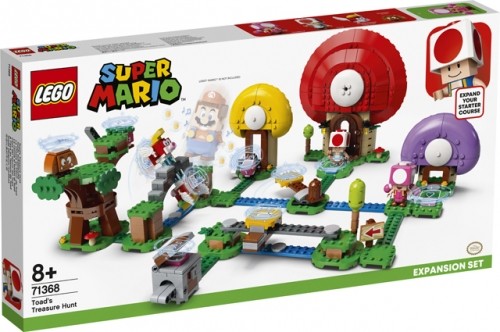 LEGO Super Mario Toad s Treasure Hunt Expansion 71368 Game On Toymaster Store