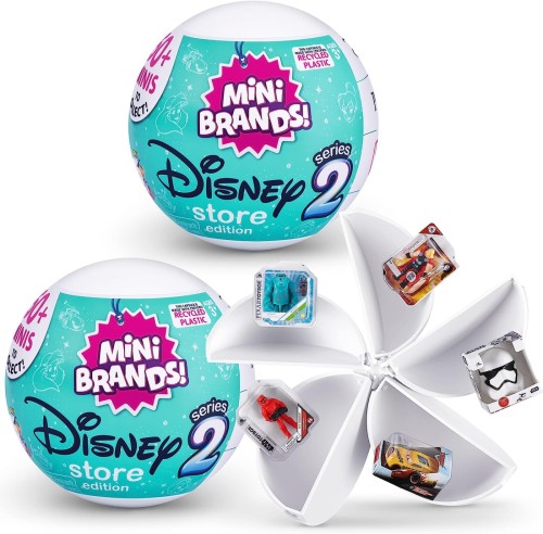 5 Surprise Disney Mini Brands Store Playset with 2 Exclusive Minis by ZURU  - Smyths Toys 