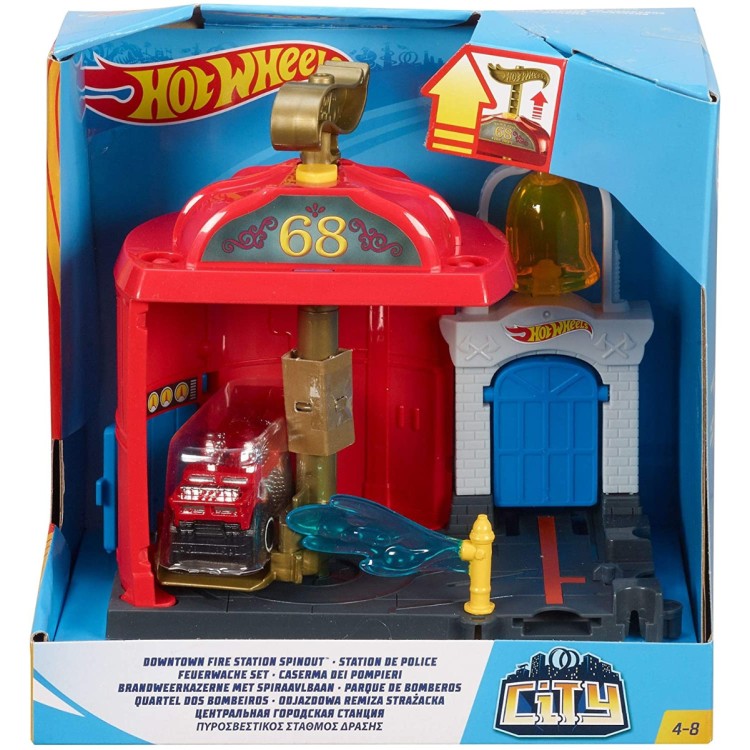 hot wheels fire station