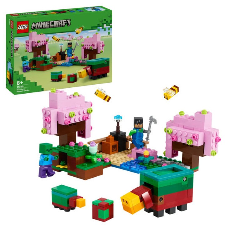 LEGO Minecraft - The Cherry Blossom Garden 21260