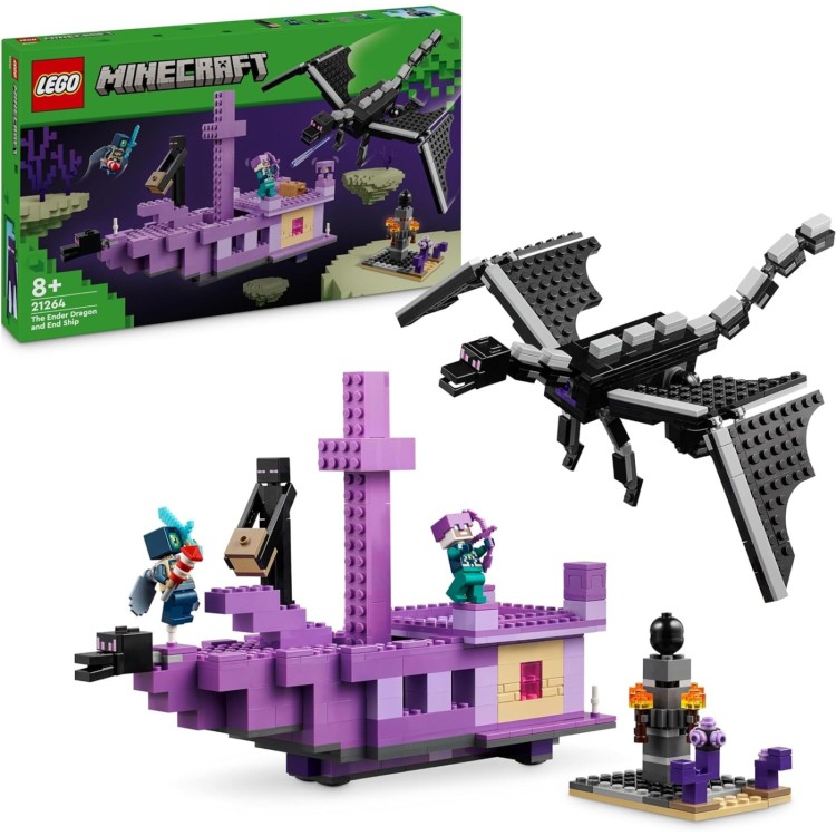 LEGO Minecraft - The Ender Dragon and End Ship 21264