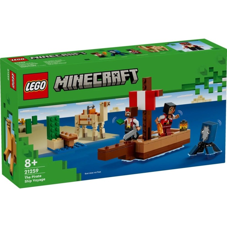 LEGO Minecraft - The Pirate Ship Voyage 21259