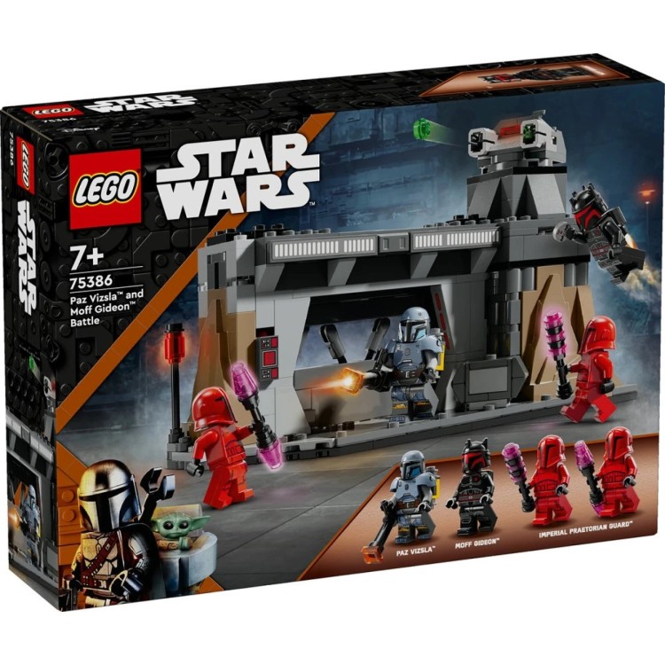 LEGO Star Wars - Paz Vizsla and Moff Gideon Battle 75386