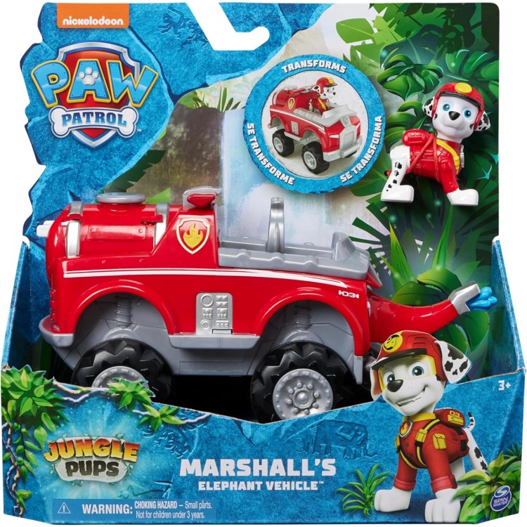 Paw Patrol Jungle Pups Marshall s Elephant Vehicle Game On Toymaster Store