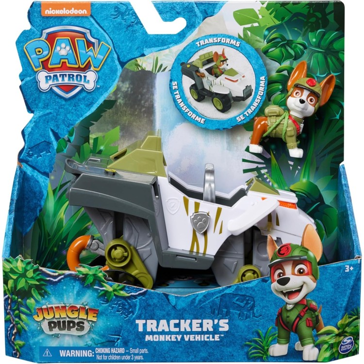 Paw Patrol Jungle Pups Tracker s Monkey Vehicle Game On Toymaster Store