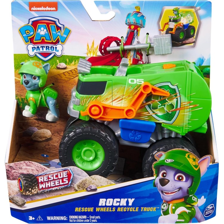 Paw patrol rocky vehicle deals