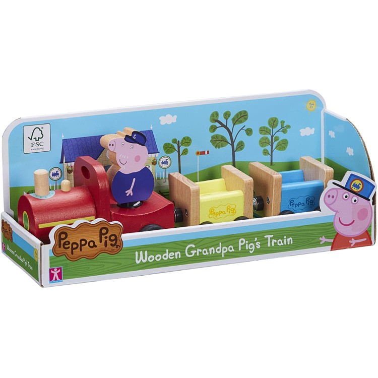 peppa pig wooden toys